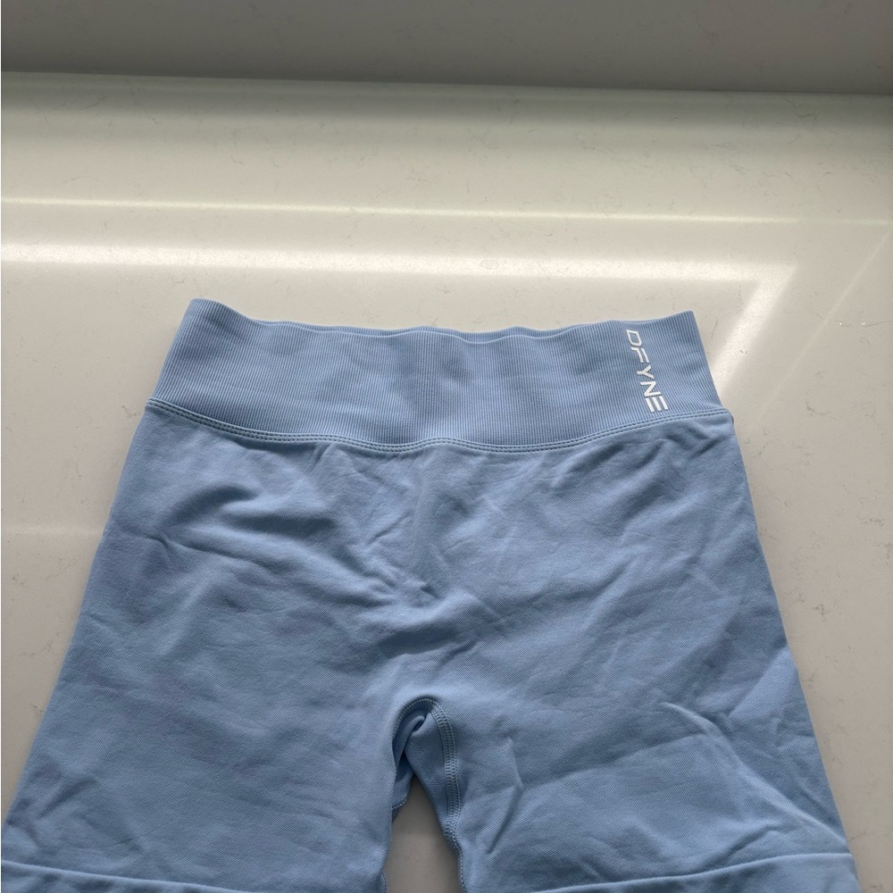 Women's Athletic Shorts - Light Blue